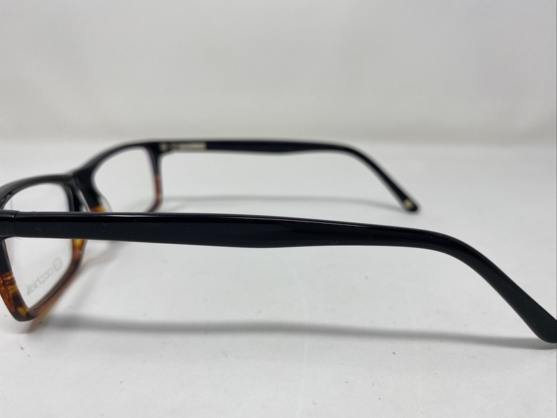 OCCHIALI EYEGLASSES FRAME OCA-RICARDO 0717 54-15-135 BLACK FULL ROM CZ09 gallery