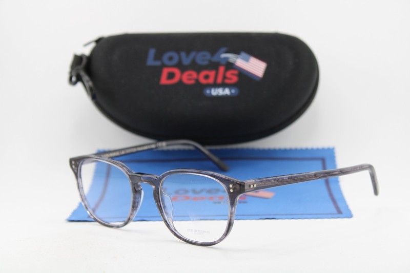 NEW OLIVER PEOPLES OV5219 1688 FAIRMONT GREY HORN AUTHENTIC EYEGLASSES 49-21