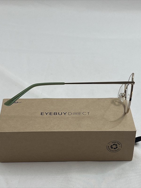 Eyebuydirect Ethan 53-19-150 C3 Metal Eyeglasses FRAMES ONLY Light Green gallery