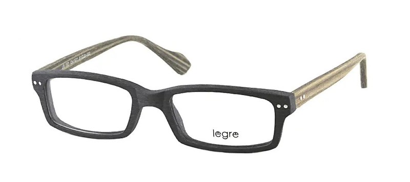 Legre LE152 Eyeglasses Eye Glasses Wood Grey-Green Authentic New 51 mm Unisex