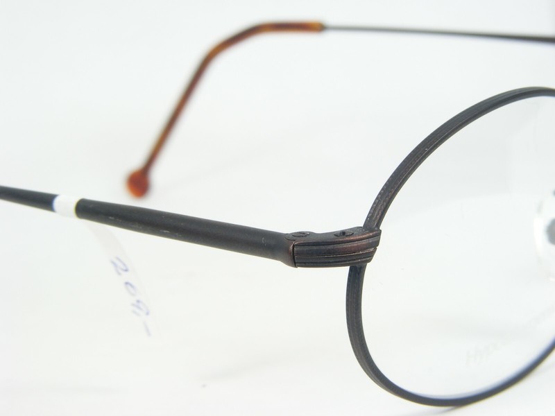 Vintage BRAUN CLASSICS MOD. 102 F20 ANTIQUE BROWN EYEGLASSES GLASSES 48-21-155mm gallery