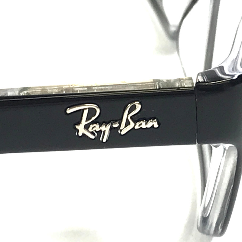 Ray-Ban Eyeglasses Frames RB5150 2034 Polished Black On Transparent 50-19-135 gallery