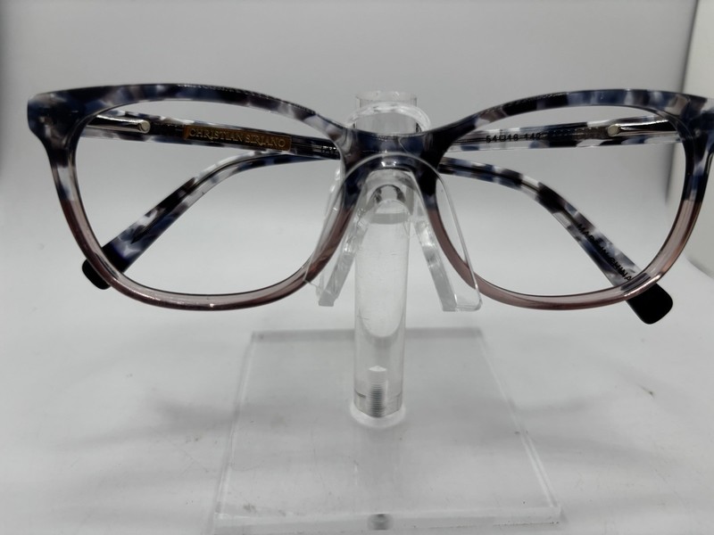 Christian Siriano Eyeglasses Blue Pink Tortoise Taylor 54-16-142 FRAMES ONLY gallery