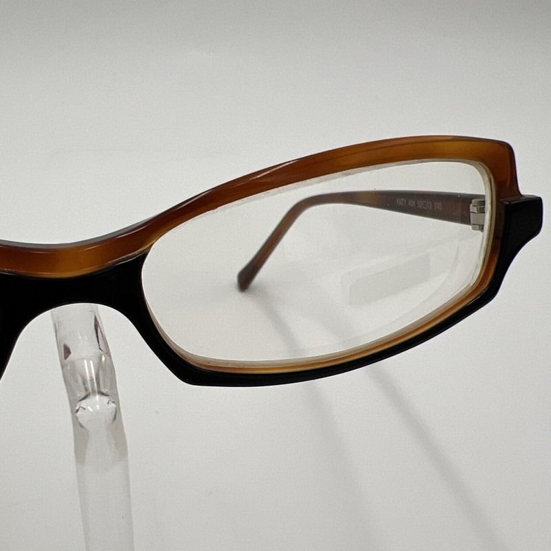 Jean Lafont “Katy 404” Eyeglasses Frame France 50-13-140 Brown/Black Split gallery