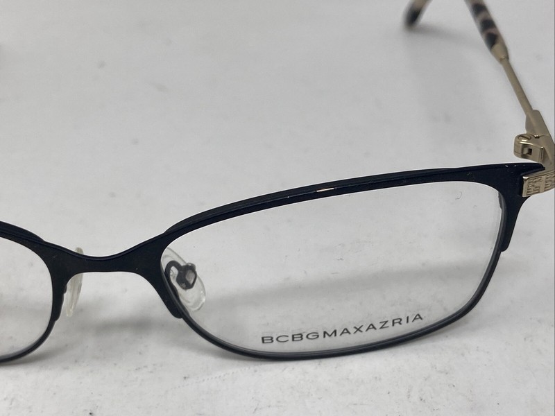 BCBGMAXAZRIA ANITA BLACK GOLD 54-16-135 EYEGLASSES J122 gallery