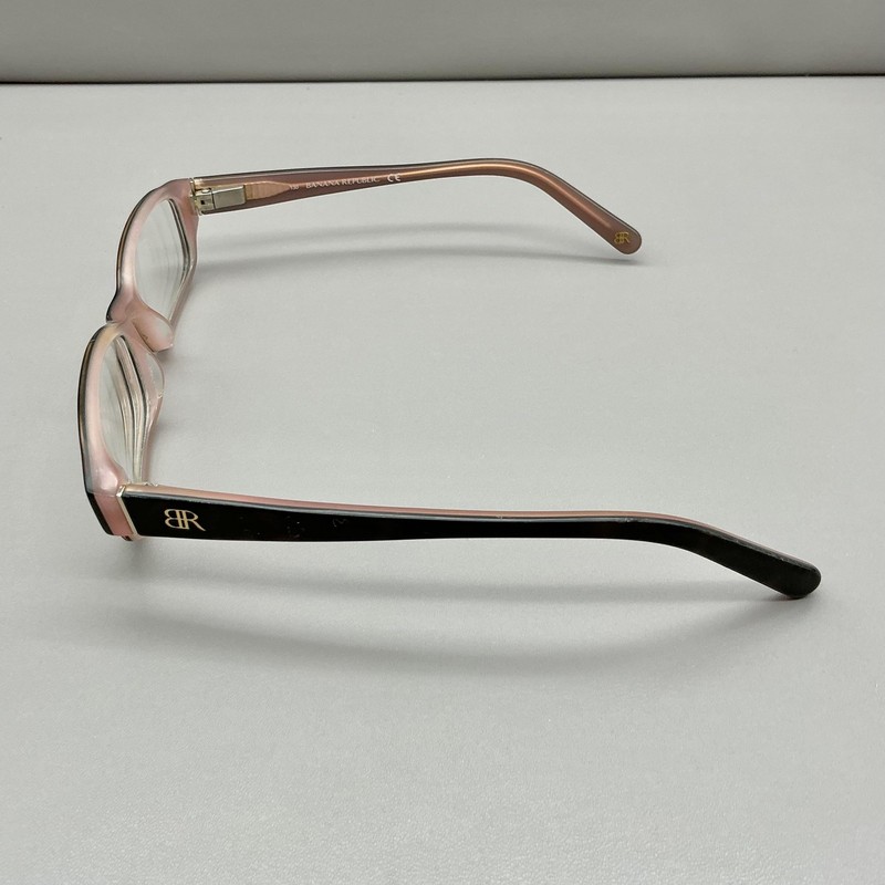 Banana Republic Eyeglasses Frames AELIE Black Pink Rectangular Full Rim 130 gallery