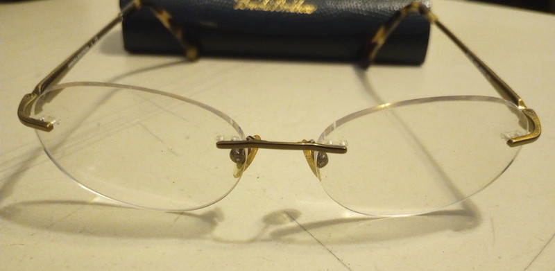 Brooks Brothers BB1023 1641 Eyeglasses Frame 54[]17 145 Antique Brass FREE SPARE gallery