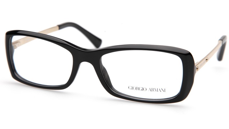 NEW GIORGIO ARMANI AR 7011 5017 Black EYEGLASSES 53-17-135 B33mm Italy