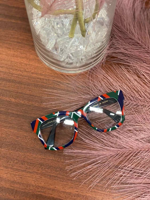 Gucci Green/Red/Blue Eyeglasses