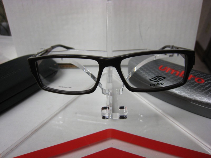 UMBRO EYEGLASSES FRAME U914 BROWN 54-14-135 DEMO WITH Generic BLACK CASE