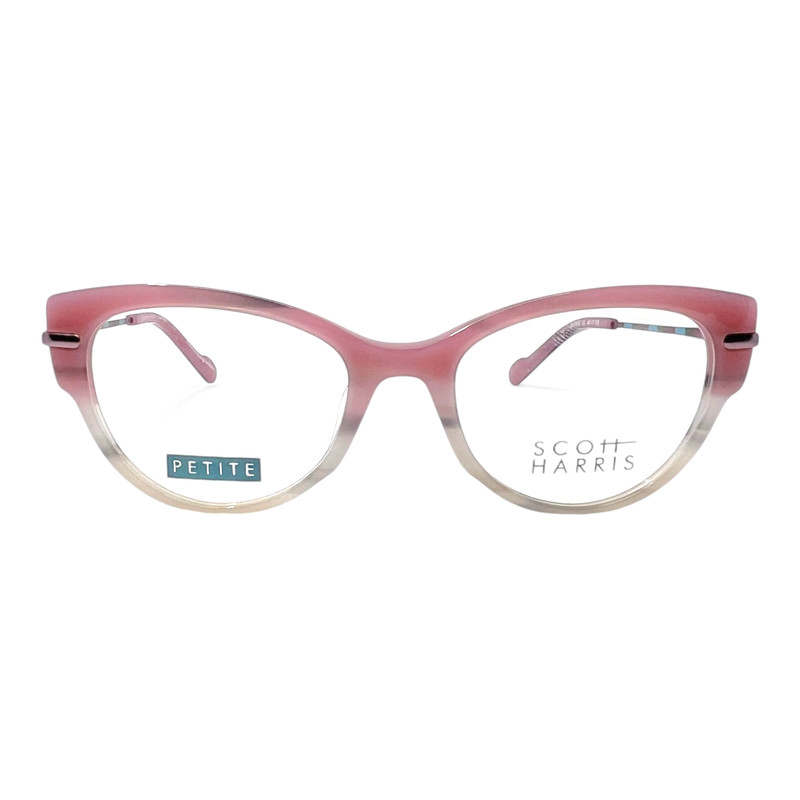 AUTHENTIC & NEW – SCOTT HARRIS – SH876 C2 48/17/135 – PINK SAND DEMI EYEGLASSES
