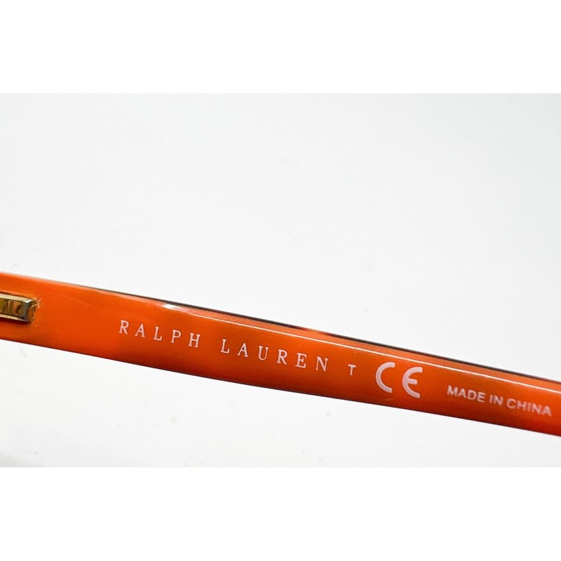 Polo Ralph Lauren 8025 132 Eyeglasses Frames Brown Tortoise Orange 47-16-125 gallery