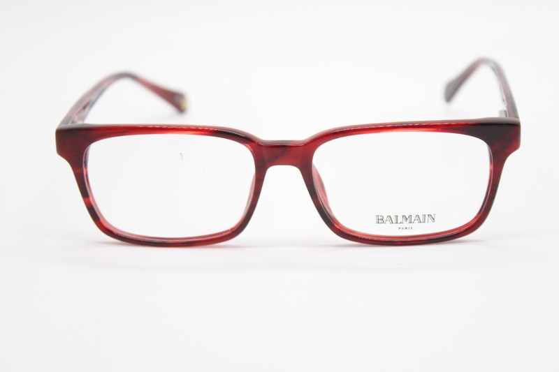 NEW BALMAIN BL 1025 03 RED HAVANA AUTHENTIC EYEGLASSES 52-15 gallery