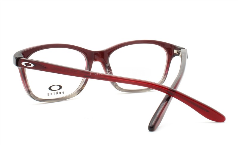 Oakley OX 1091-0552 Taunt Eyeglasses Glasses Red Gray Ombre 52-16-130 No Case gallery