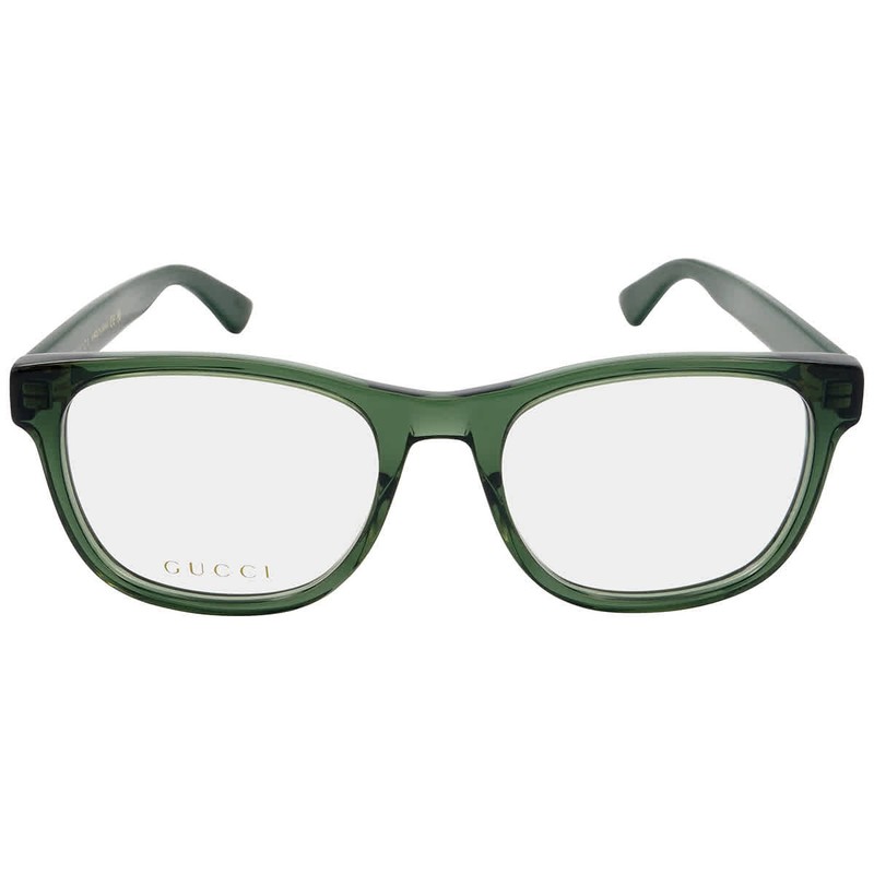 Gucci Demo Square Men's Eyeglasses GG0004ON 011 53 GG0004ON 011 53 gallery