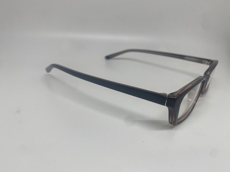 NEW ECCA WP 3010 BK/CR BLACK CLEAR AUTHENTIC EYEGLASSES WOMENS FRAMES 50-15-140 gallery