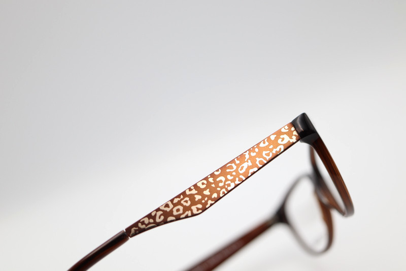 COVERGIRL CG0524 048 Brown 53-16-135 Eyeglass Frames Flex Hinges B319 gallery