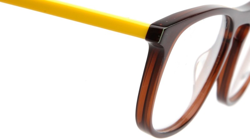 NEW WOOW Black Out 2 Col 0860 Chestnut Brown EYEGLASSES FRAME 52-20-150 B40mm gallery