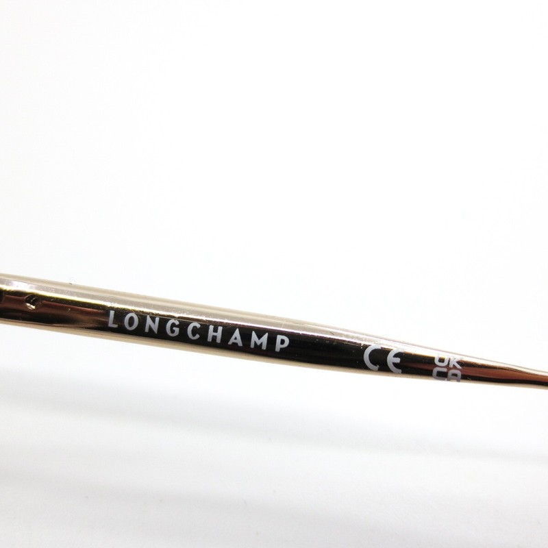 Longchamp Eyeglasses Frames LO2660 601 Clear Pink Gold Cat Eye Square 51-19-140 gallery