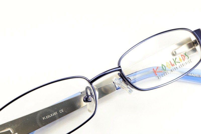 KOOLKIDS 2513 Blue / Silver Soccer 46-15-125 Youth Frames Flex Hinges C12