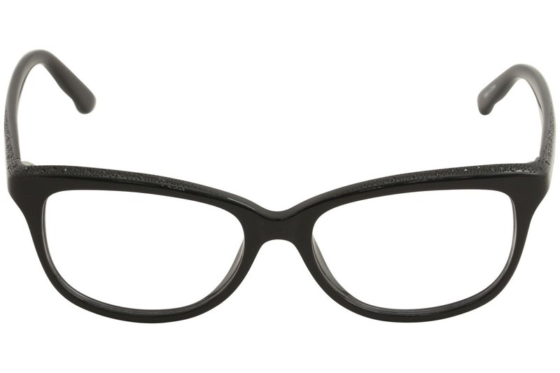 Swarovski Dame SW 5100 002 Matte Black Cat Eye Eyeglasses Frame 54-16-135 SK5100
