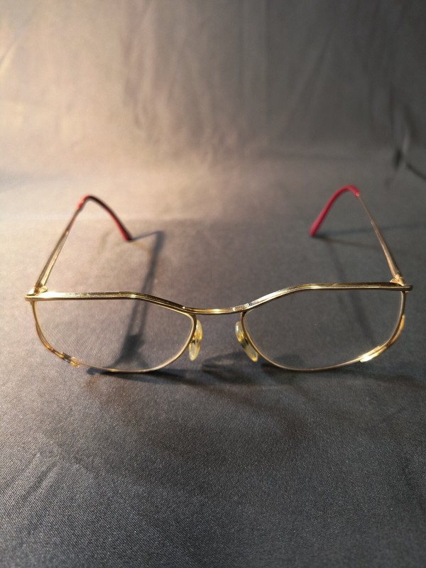 Vintage Christian Dior Gold 1980’s Glasses Used FRAMES ONLY CHECK PHOTOS RARE