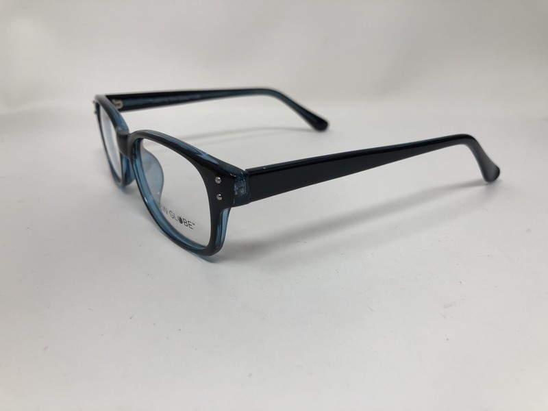NEW GLOBE EYEGLASSES FRAME L4053 BLUE CRYSTAL 51-17-140 FULL RIM PLASTIC :759 gallery
