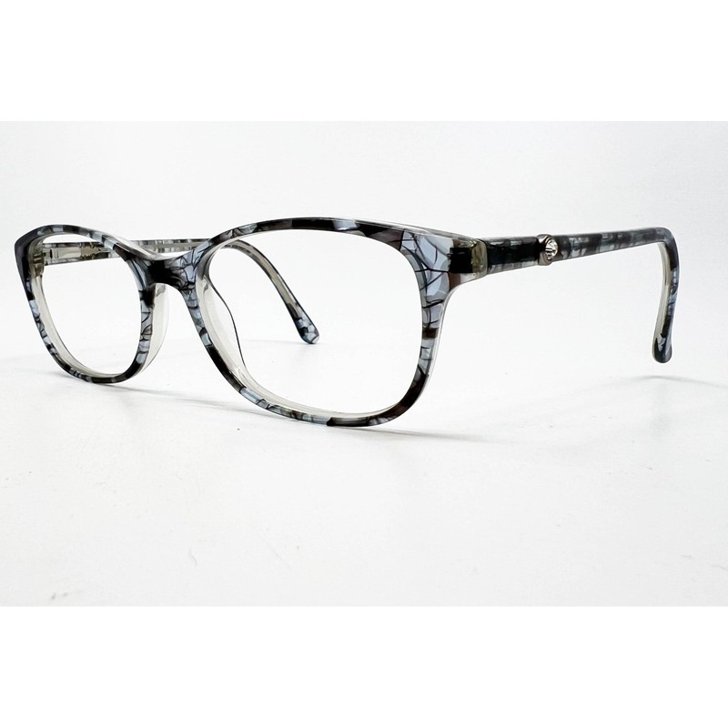 Karen Kane Night Owl Eyeglasses Womens Black Pattern Petite 49-16-135