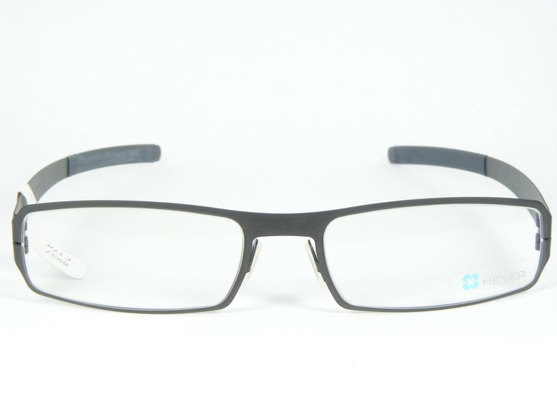 MEYER KALIX 02 CHARCOAL DARK OLIVE EYEGLASSES PURE TITANIUM 50-14-133mm Germany gallery