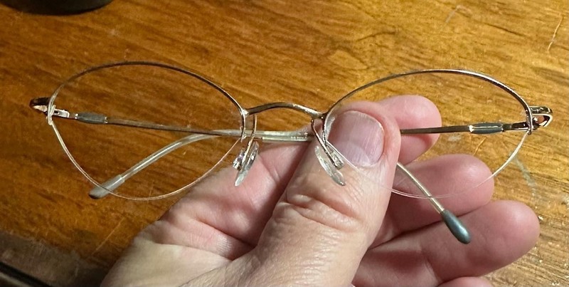 Silhouette M6524 V6052 Brass Half Rim Eyeglasses Frames 48◻19~130
