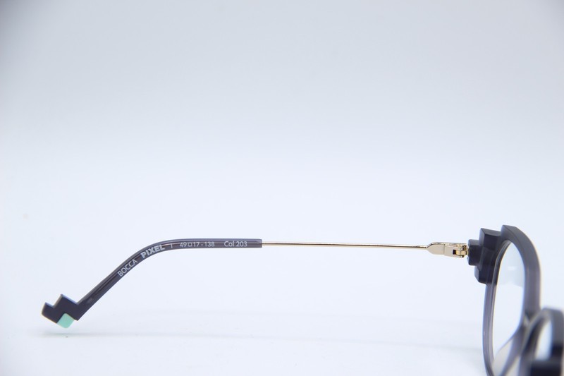 NEW FACE A FACE BOCCA PIXEL 1 COL 203 GREY GUN AUTHENTIC FRAMES EYEGLASSES 49-17 gallery