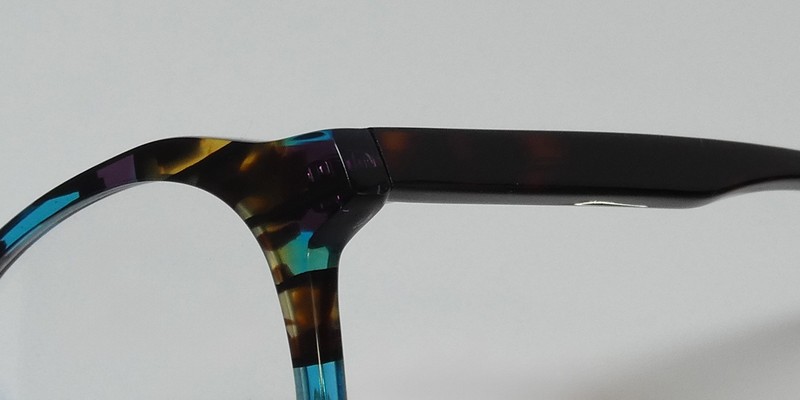 NEW WOOW ON BOARD 1 EYEGLASSES MULTI-COLOR ITALY 48-22-145 PLASTIC SQUARE gallery