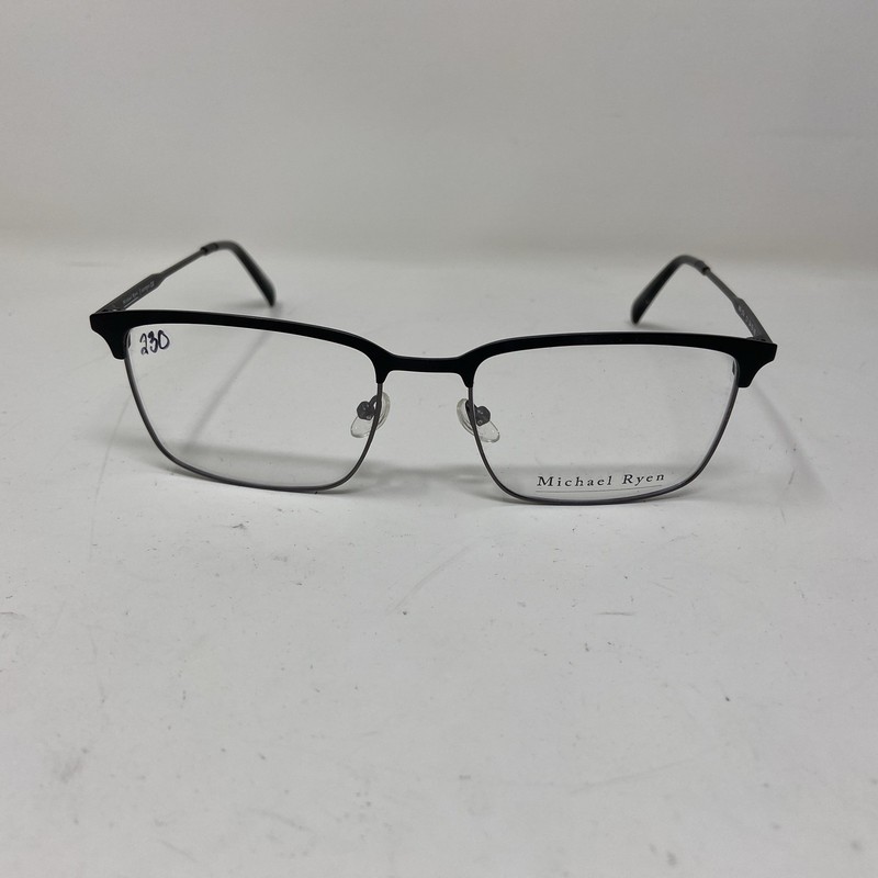 MICHAEL RYEN EYEWEAR MR-374 C1 54-18-145 BLACK GUNMETAL EYEGLASSES FRAME 1066