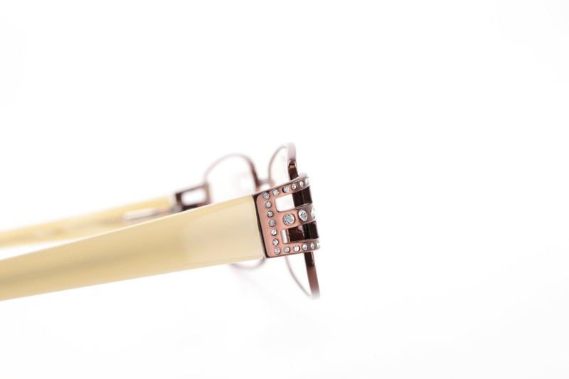 CAMELOT LADY MARILYN in Brown Henna 52-18-135 Eyeglass Frames Flex Hinges E189 gallery