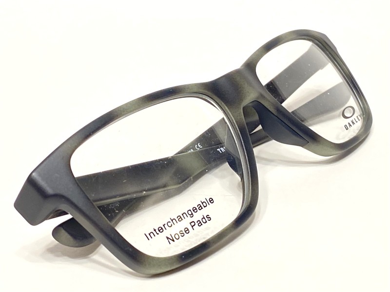 NEW Oakley Trim Plane OX8107 0553 Matte Green Tortoise Eyeglasses Frames 53/18 gallery