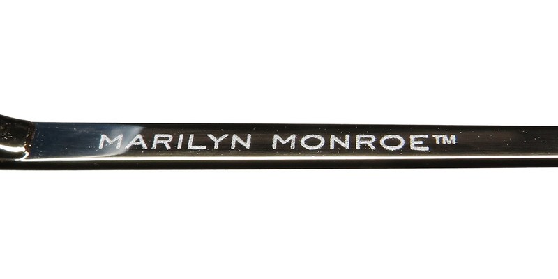 NEW MARILYN MONROE MMO 166 EYEGLASSES 54-17-140 RETRO METAL & PLASTIC GOLD gallery