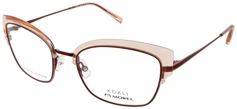KOALI MOREL 20069K PR16 54 Eyeglasses CRYSTAL/PLUM Frame 54 mm