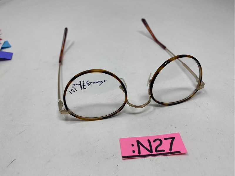 SEVENTY ONE EYEWEAR 71 MIDDLEBURY GOLD TORTOISE 47/20/140 ROUND EYEGLASSES :N27 gallery