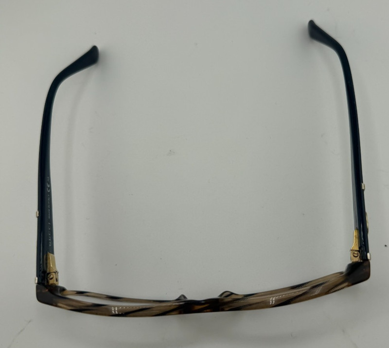 GUCCI FRAMES ONLY EYEGLASSES GG3201 Z9Y BLUE LEATHER BROWN TORTOISE 51-14-135 gallery
