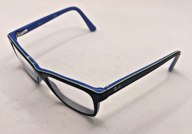 RAY BAN FRAMES ONLY EYEGLASSES RB1536 3600 BLACK BLUE 48-16-130