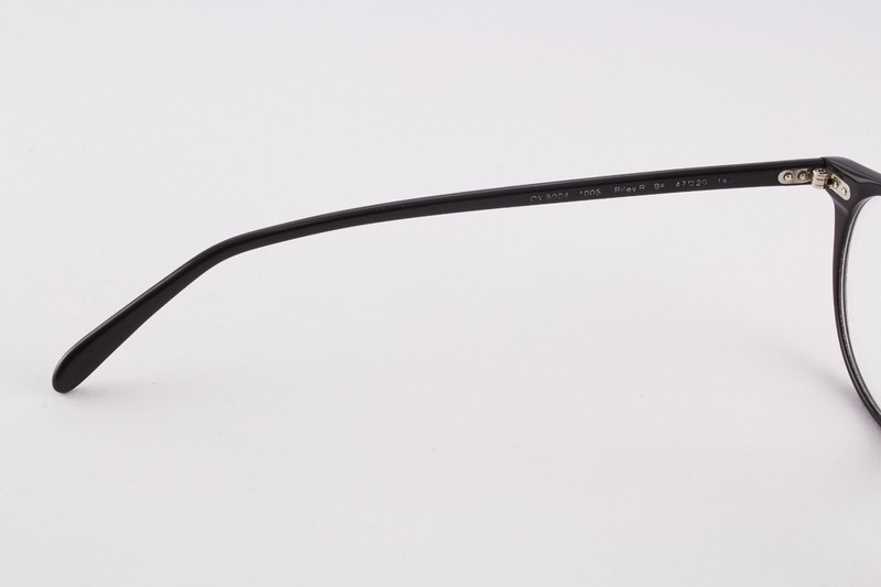 Rare Authentic Oliver Peoples OV 5004 1005 Riley R BK 47mm Black Glasses Italy gallery