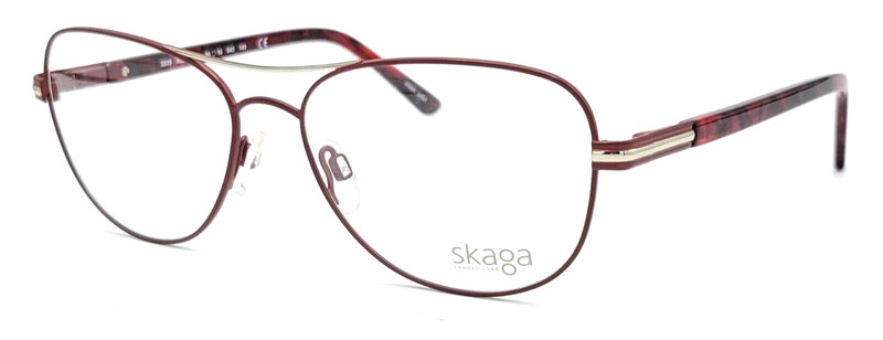 SKAGA – KLASSISK – SK2829 045 56/16/140 – RED – NEW Authentic MEN EYEGLASSES