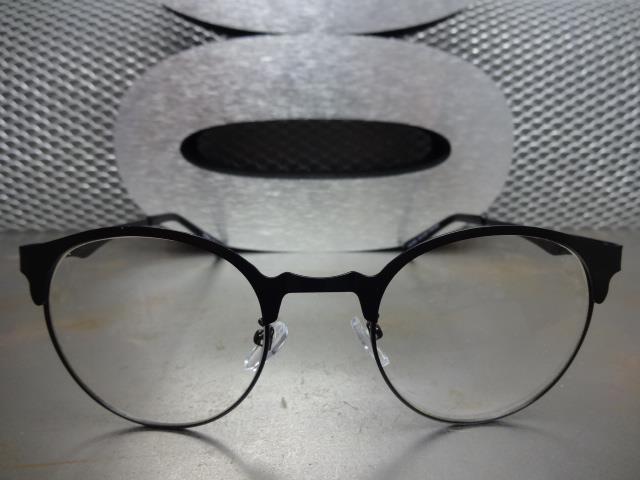 Mens CLASSIC VINTAGE 50's RETRO Style Clear Lens EYE GLASSES Black Fashion Frame gallery