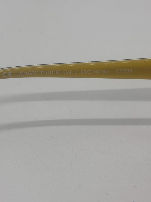 New COCO SONG Magic Touch Col 1 CV096 Yellow Eyeglasses 53-16-135mm NO CASE gallery