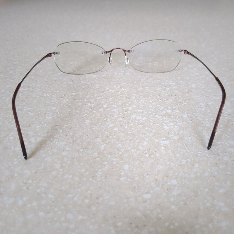 MARCHON AIRLOCK 2 760/6 Rimless Frames Burgundy 51-20-135 gallery