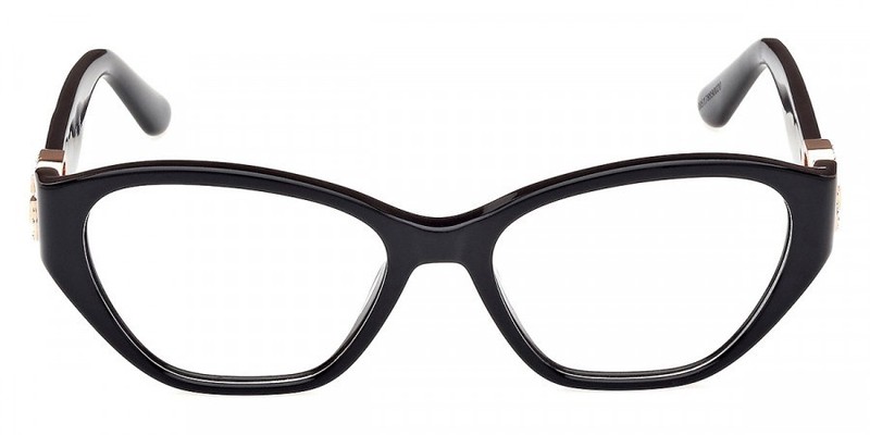 GUESS GU50119 005 Black Cat Eye Optical Eyeglasses Frame 51-16-140 GU RX gallery