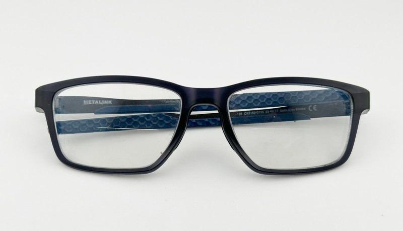 Oakley METALINK OX8153-0755 Eyeglasses 55-17-136 Satin Grey Smoke – FRAME ONLY