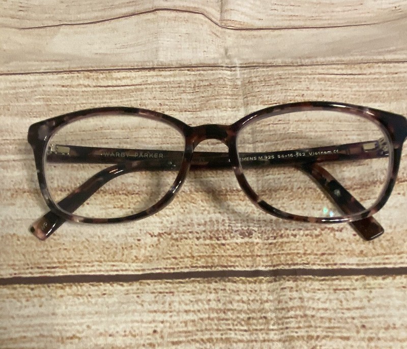 Warby Parker Clemens M 925 Designer Eyeglasses Frames Only 55-16-142 gallery