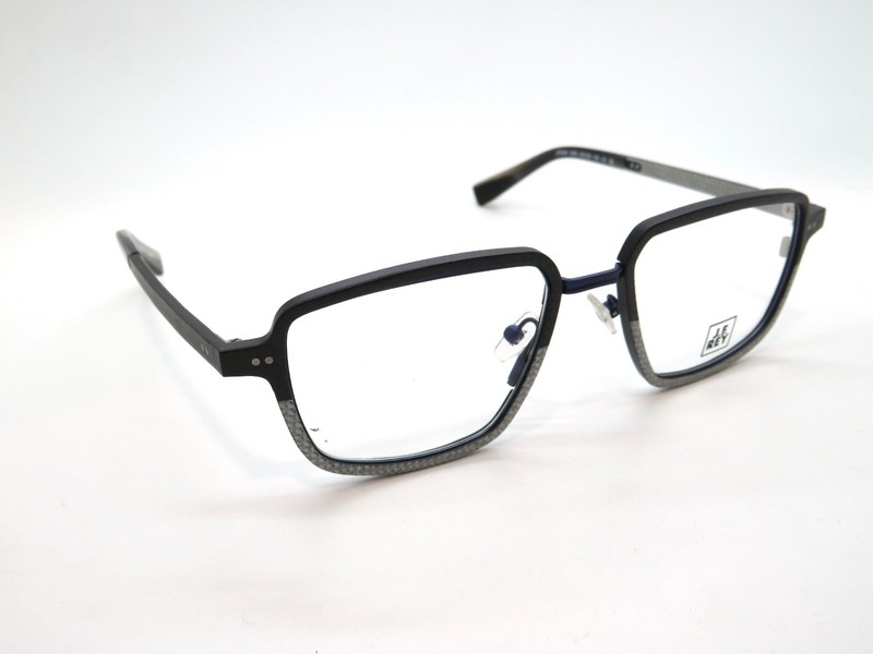 J.F. REY JF3046 2802 Grey/Silver Carbon 55mm Authentic Eyeglasses gallery