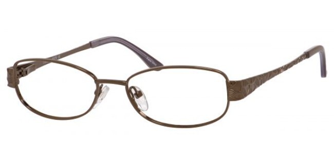 ENHANCE EN3876 WOMEN’S METAL EYEGLASSES 49-15-135 BROWN WITH SOFT CASE
